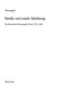 Familie und soziale Schichtung