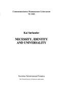 Necessity, identity, and universality