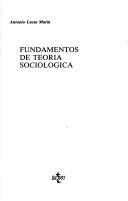 Fundamentos de teoría sociológica