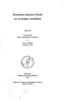 Deuxièmes Journées d'étude sur la plongée scientifique