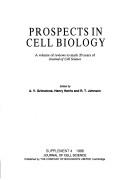 Prospects in cell biology