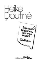 Blumen begiessen, bevor es regnet