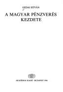 A magyar pénzverés kezdete