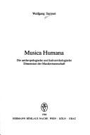 Musica humana