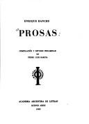 Prosas