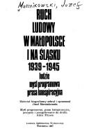 Ruch ludowy w Małopolsce i na Śląsku 1939-1945