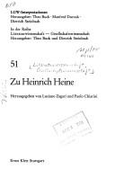 Zu Heinrich Heine