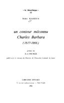 Un conteur méconnu, Charles Barbara (1817-1866)
