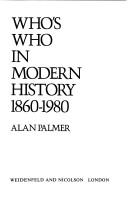 Who's who in modern history, 1860-1980