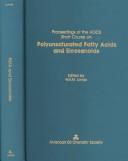 Proceedings of the AOCS Short Course on Polyunsaturated Fatty Acids and Eicosanoids