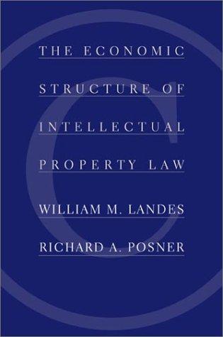 The economic structure of intellectual property law