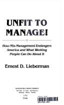 Unfit to manage!