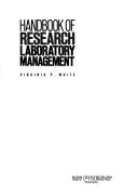 Handbook of research laboratory management