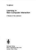 Learning in man-computer interaction
