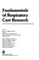 Fundamentals of respiratory care research