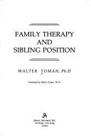 Family therapy and sibling position