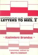Letters to Mrs. Z
