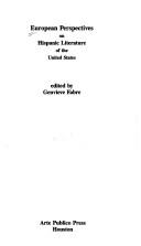 European perspectives on Hispanic literature of the United States