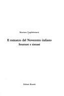 Il romanzo del novecento italiano