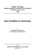 Mehr Flexibilität am Arbeitsmarkt