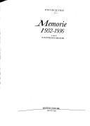 Memorie, 1932-1936