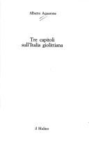 Tre capitoli sull'Italia giolittiana