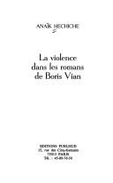La violence dans les romans de Boris Vian