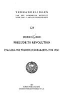 Prelude to revolution