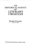 An historical survey of literary Croatian