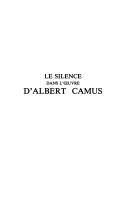 Le silence dans l'œuvre d'Albert Camus