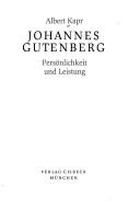 Johannes Gutenberg