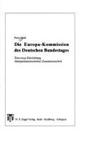 Die Europa-Kommission des Deutschen Bundestages