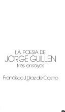 La poesía de Jorge Guillén
