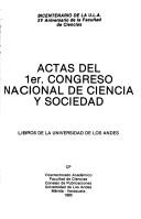 Actas del 1er. Congreso Nacional de Ciencia y Sociedad