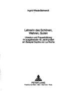 Lehrerin des Schönen, Wahren, Guten
