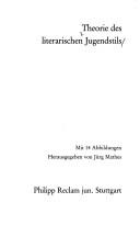 Theorie des literarischen Jugendstils
