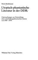 Utopisch-phantastische Literatur in der DDR
