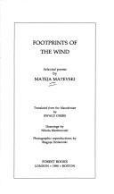 Footprints of the wind