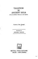 Taxation in ancient India
