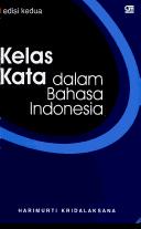 Kelas kata dalam bahasa Indonesia