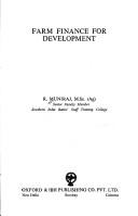 Farm finance for development