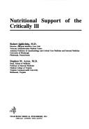 Nutritional support of the critically ill