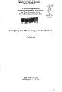 Sampling for monitoring and evaluation