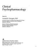 Clinical psychopharmacology