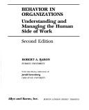 Behavior in organizations