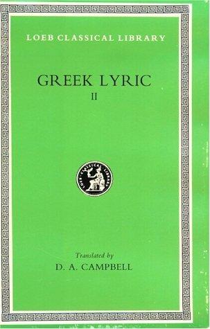 Greek Lyric II