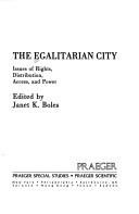 The Egalitarian city