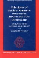 Principles of nuclear magnetic resonance in one and two dimensions