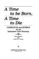 A time to be born, a time to die