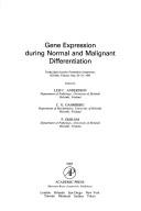Gene expression during normal and malignant differentiation